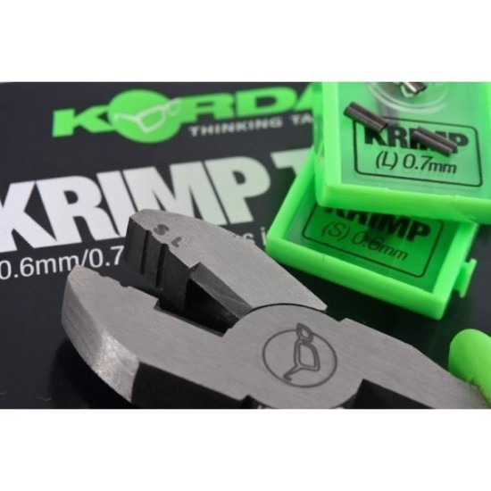 Bride monturi Korda Krimps, 0.7mm, 50buc/cutie Bride monturi Korda Krimps, 0.7mm, 50buc/cutie