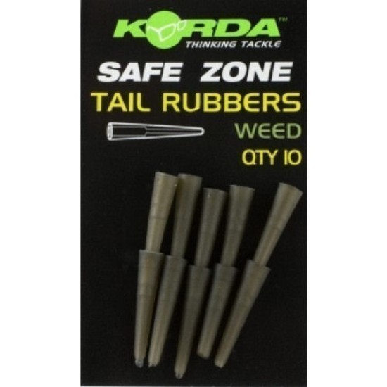 Con de siguranță Korda Tail Rubbers, Clay, 10buc/plic
