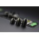 Kit plumb culisant Korda Flying Back Leads Kwik Change System + 10 Rubber Beads, Medium (5g/0.17oz), 6buc/blister