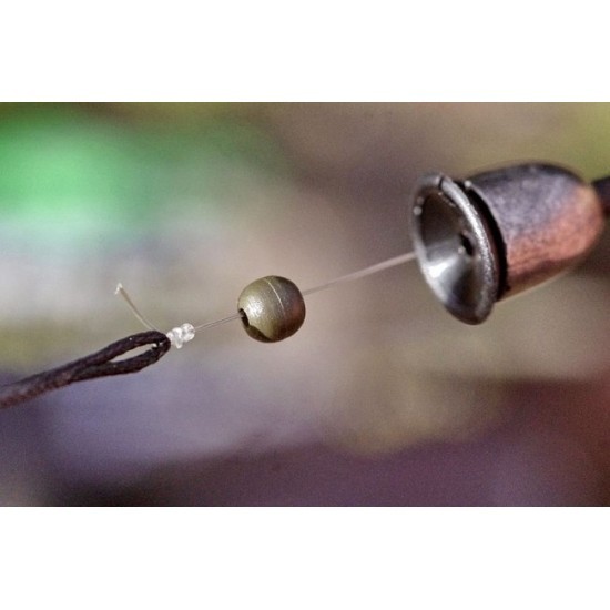 Kit plumb culisant Korda Flying Back Leads Kwik Change System + 10 Rubber Beads, Medium (5g/0.17oz), 6buc/blister