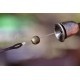 Kit plumb culisant Korda Flying Back Leads Kwik Change System + 10 Rubber Beads, Medium (5g/0.17oz), 6buc/blister