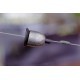 Kit plumb culisant Korda Flying Back Leads Kwik Change System + 10 Rubber Beads, Medium (5g/0.17oz), 6buc/blister