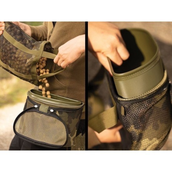 Geantă semi-rigidă pentru momeală Korda Compac Boilie Caddy