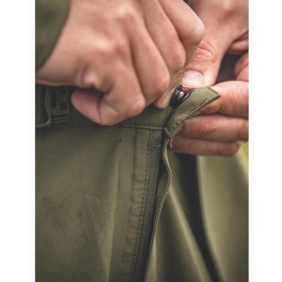 Pantaloni Korda Dry Kore Over Trousers, Olive, Small  ﻿