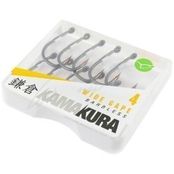 Cârlige Korda Kamakura Wide Gape Barbless, Nr.4, 10buc/cutie