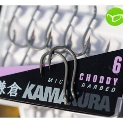 Cârlige Korda Kamakura Choddy Micro Barbed, Nr.4, 10buc/cutie