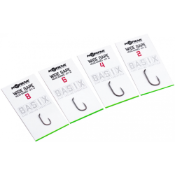 Cârlige Korda Basix Wide Gape Micro Barbed, Nr.2, 10buc/plic