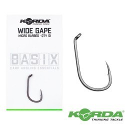 Cârlige Korda Basix Wide Gape Micro Barbed, Nr.2, 10buc/plic