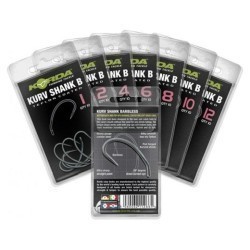 Cârlige Korda Kurv Shank Barbless, Nr.10, 10buc/plic