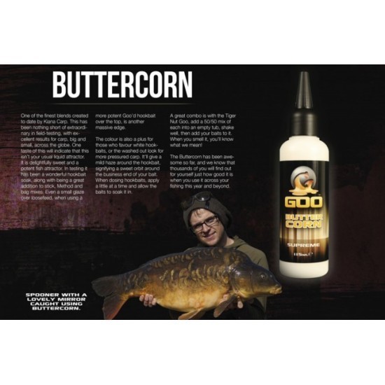 Atractant Korda Goo Butter Corn Supreme, 115ml