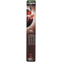 Montură Korda N-Trap DF Wide Gape + Free Extenda Stops, Nr.6/15lb, 1buc/blister