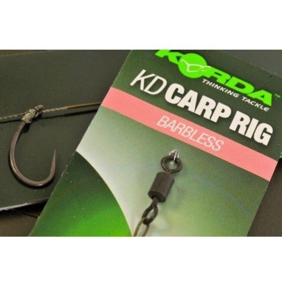 Montură Korda N-Trap KD Kurv Barbless+ Free Extenda Stops, Nr.8/15lb, 1buc/blister Montură Korda N-Trap KD Kurv Barbless+ Free Extenda Stops, Nr.8/15lb, 1buc/blister