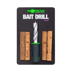 Set Burghiu Korda Bait Drill 8mm + 6x Batoane de plută Korda Cork Sticks 8mm