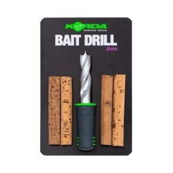 Set Burghiu Korda Bait Drill 8mm + 6x Batoane de plută Korda Cork Sticks 8mm