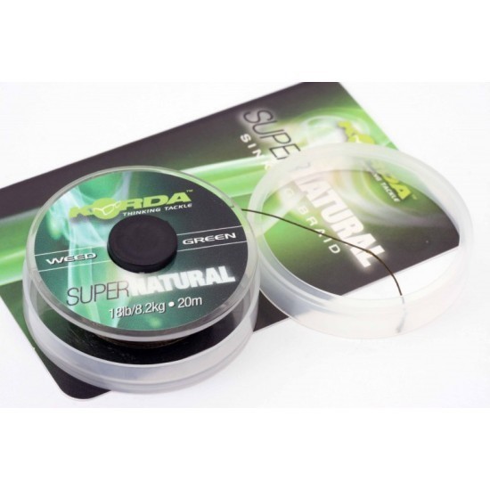 Fir textil Korda Supernatural Soft, Weed Green, 25lbs/20m