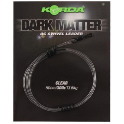 Montură Korda QC Swivel Dark Matter, Clear, 18.1kg/50cm