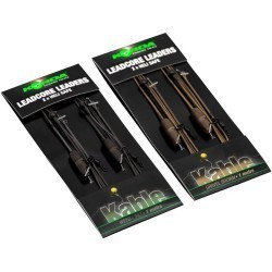Montură Leadcore plumb pierdut Korda Heli Safe, Gravel, 2buc/blister
