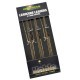 Montură Leadcore cu anou Korda Kable Leaders with Ring Swivel, Gravel Brown, 3buc/plic