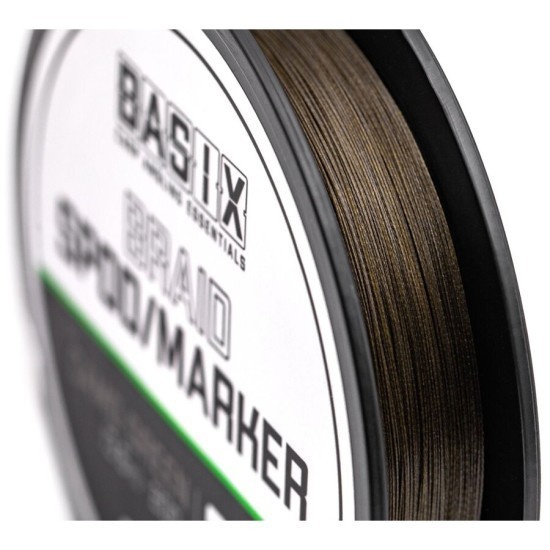 Fir textil Korda Basix Spod/Marker Braid, Camo Green, 30lb/13.6kg/200m