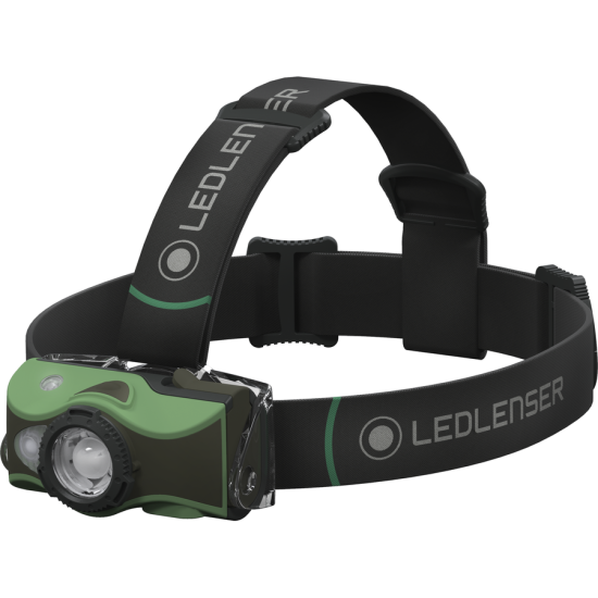 Lanternă de cap reîncărcabilă Ledlenser MH8, Green, 600 Lumeni