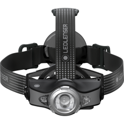 Lanternă de cap reîncărcabilă Ledlenser MH11 Bluetooth, Black/Grey, 1000 Lumeni