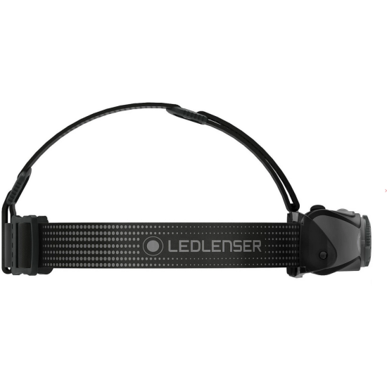Lanternă de cap reîncărcabilă Ledlenser MH7 Grey, 600 Lumeni, Li-Ion + Cablu USB