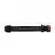 Lanternă de cap reîncărcabilă Ledlenser MH5, Black/Orange, 400 Lumeni