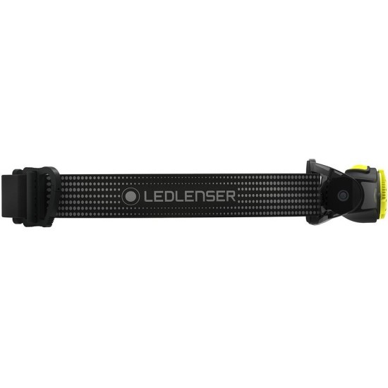 Lanternă de cap reîncărcabilă Ledlenser MH5, Black/Yellow, 400 Lumeni