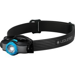 Lanternă de cap Ledlenser MH3, Black/Blue, 200 Lumeni