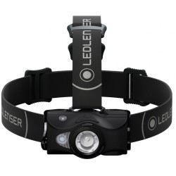 Lanternă de cap reîncărcabilă Ledlenser MH8, Black, 600 Lumeni
