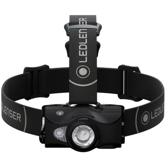 Lanternă de cap reîncărcabilă Ledlenser MH8, Black, 600 Lumeni