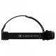 Lanternă de cap reîncărcabilă Ledlenser MH8, Black, 600 Lumeni