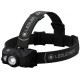 Lanternă de cap reîncărcabilă Ledlenser MH8, Black, 600 Lumeni