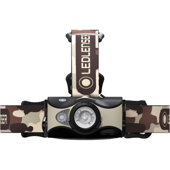 Lanternă de cap reîncărcabilă Ledlenser MH8, Black Sand, 600 Lumeni