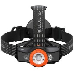 Lanternă de cap reîncărcabilă Ledlenser MH11 Bluetooth, Black/Orange, 1000 Lumeni