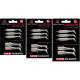 Rezervă LiveTarget Baitball Spinner Rig Interchange Pack, 855 Pearl White/Silver, Small, 5buc/plic