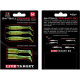 Rezervă LiveTarget Baitball Spinner Rig Interchange Pack, 856 Lime Chartreuse/Gold, Medium, 5buc/plic Rezervă LiveTarget Baitball Spinner Rig Interchange Pack, 856 Lime Chartreuse/Gold, Medium, 5buc/plic