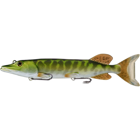 Swimbait LiveTarget Pike Juvenile, 807 Metallic/Green, 20cm/90g, 3buc/plic