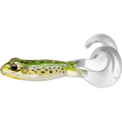 Broască LiveTarget Freestyle Frog, 500 Green/Yellow, 7.5cm, 2buc/plic