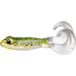 Broască LiveTarget Freestyle Frog, 500 Green/Yellow, 9cm, 2buc/plic