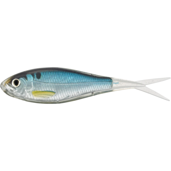 Shad LiveTarget Skip Shad Soft Jerkbait, 201 Silver/Blue, 11cm, 4buc/plic