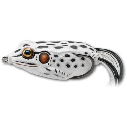 Broască LiveTarget Hollow Body Frog, 516 Albino/White, 6.5cm/21g