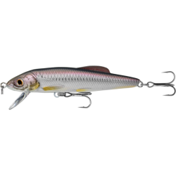 Vobler LiveTarget Minnow Finesse Jerkbait, 240 Violet/Black Back, 7.5cm/7g