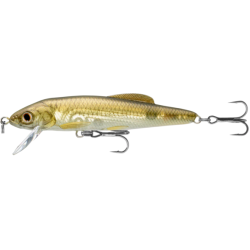 Vobler LiveTarget Minnow Finesse Jerkbait, 244 Emerald Shiner, 7.5cm/7g