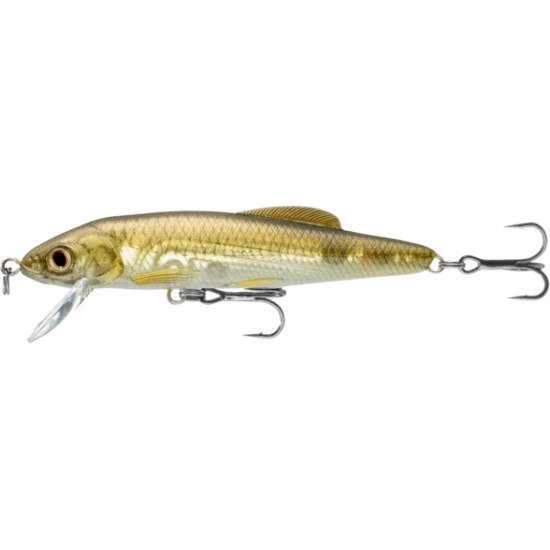 Vobler LiveTarget Minnow Finesse Jerkbait, 244 Emerald Shiner, 6cm/3g