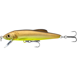 Vobler LiveTarget Minnow Finesse Jerkbait, 245 Chartreuse Belly, 7.5cm/7g