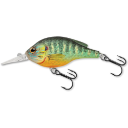 Vobler LiveTarget Sunfish Crankbait Medium Dive, 100 Pumpkinseed Natural/Matte, 5.7cm/7g