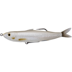 Swimbait LiveTarget Hollow Body Shiner Walking Bait, 155 Silver Flake, 11.5cm/14g