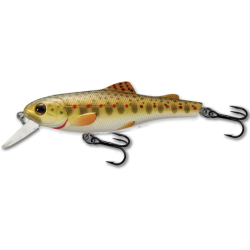 Vobler LiveTarget Trout Jerkbait, 901 Brown Trout, 7cm/9g