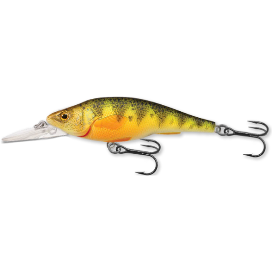 Vobler LiveTarget Yellow Perch 106 Florescent/Matte, 7.3cm/11g